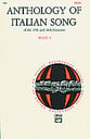 Anthology of Italian Songs No. 2 Vocal Solo & Collections sheet music cover